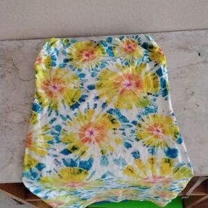 Floral Tie-Dye Dress